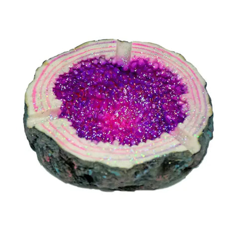 Purple Crystal Ashtray