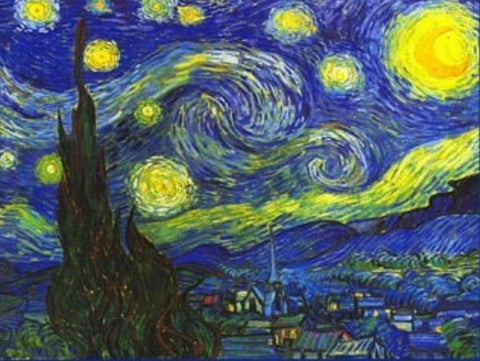 Van Gogh's Starry Night Standard Poster (NEW!)