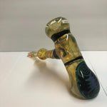 5.6x9.75" Hammer Bubbler with Wig Wag Front by Zach U-Shüd
