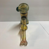 5.6x9.75" Hammer Bubbler with Wig Wag Front by Zach U-Shüd