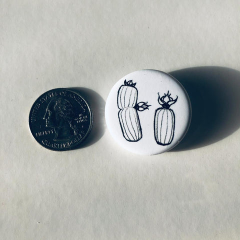1.25” Cactus Button Pin