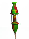 Waxmaid Glass Silicone Nectar Collector Kit with 10mm Male Titanium Dab Nail
