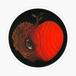 2.75x2.75" Eye of my Apple Round Sticker