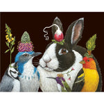 You Look Radishing Card - (Bunny with Bird Friends)